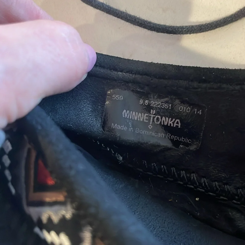 Minnetonka Botine Moccasin Size 9.5 - Picture 4 of 4